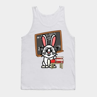 Funny Rabbit is teaching Tank Top